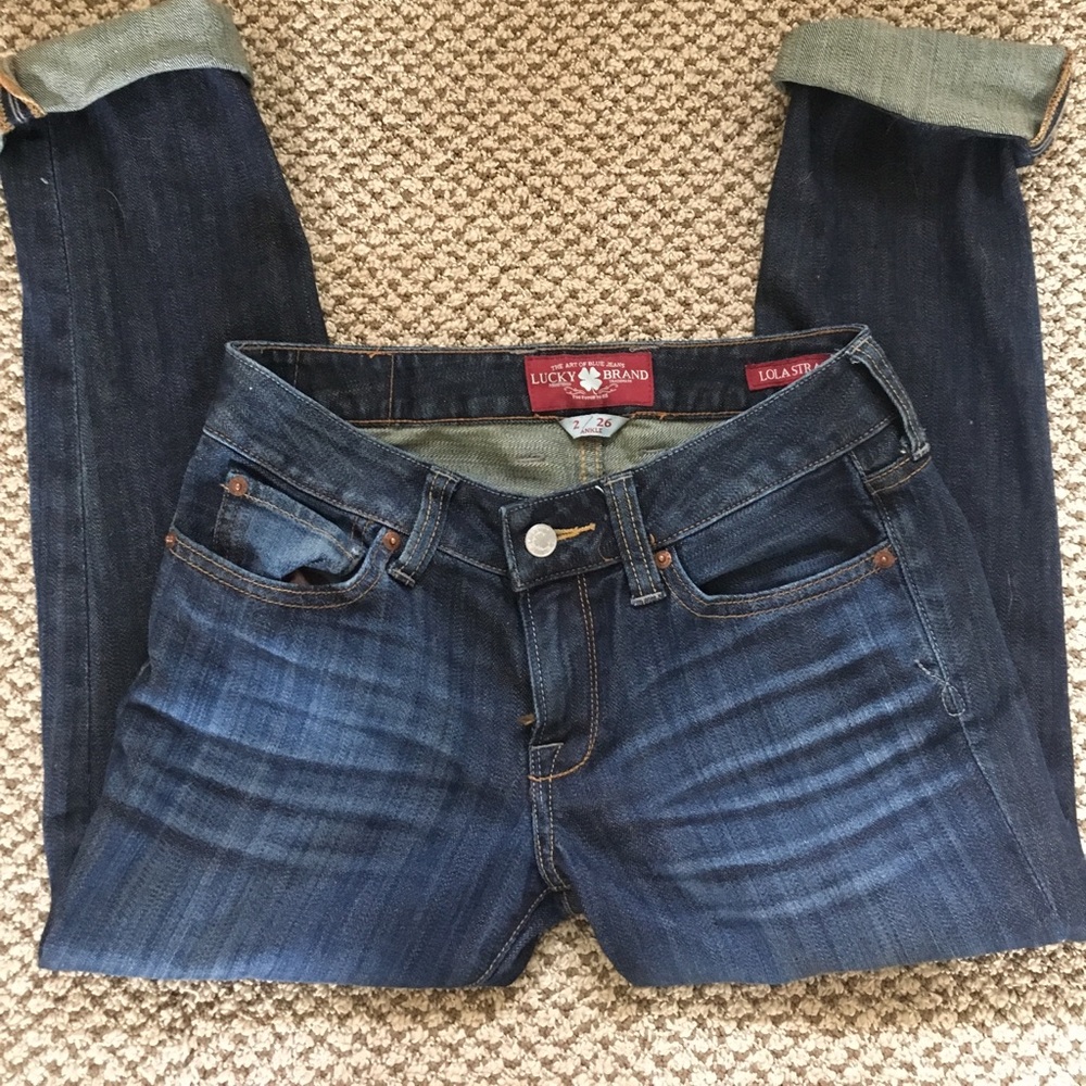 Lucky brand Lola Straight Jeans